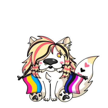 Finished Fursona Pride YCH