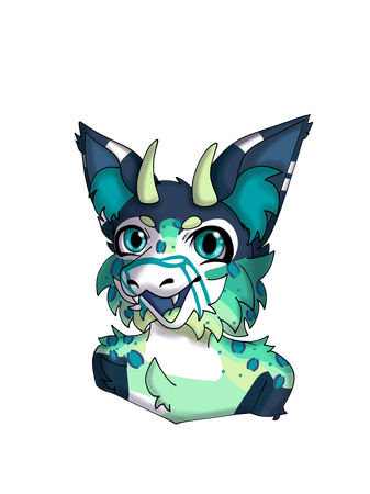Full Render Bust, Airbrush Style