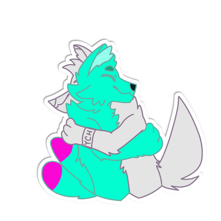 Hug Sticker